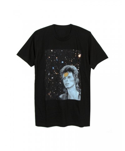 David Bowie Ziggy Stardust Black Photo T-Shirt $10.75 Shirts