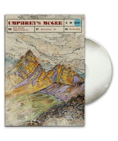 Umphrey's McGee Live at Red Rocks DVD/Blu-Ray $13.50 Videos