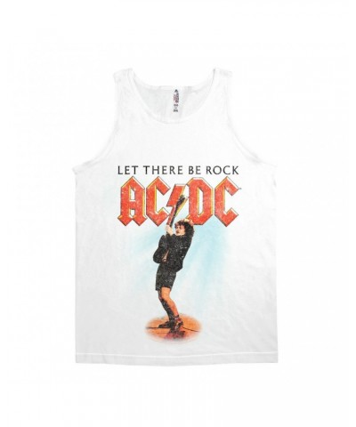 AC/DC Unisex Tank Top | Let There Be Rock Album Cover Design Shirt $11.23 Shirts