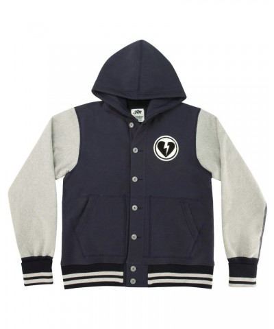 John Mayer Reigning Champ Varsity Fleece Jacket with Hood $83.25 Outerwear