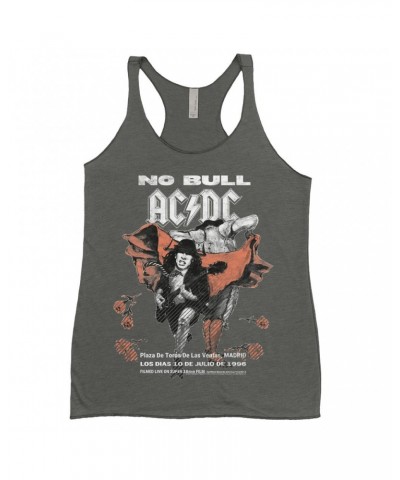 AC/DC Ladies' Tank Top | No Bull Concert Poster Image Shirt $12.74 Shirts