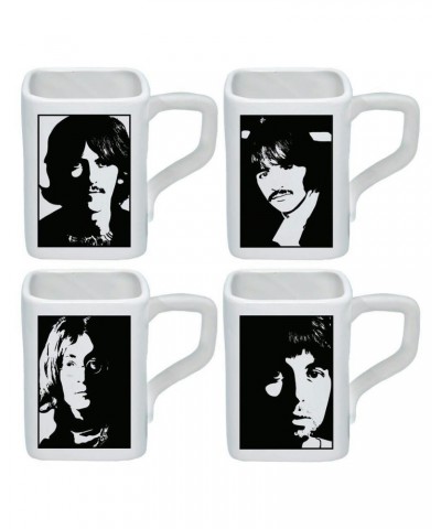 The Beatles White Album 12 oz. Mug - Set of 4 $21.20 Drinkware