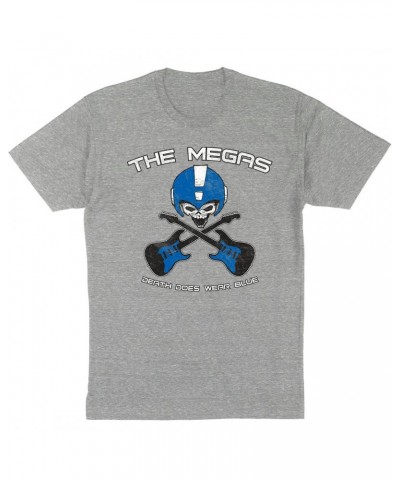 The Megas "Skull N Guitars" Legacy Design T-Shirt in Heather Grey $11.20 Shirts