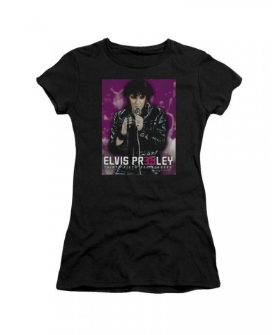 Elvis Presley Juniors Shirt | 35 LEATHER Juniors T Shirt $7.02 Shirts